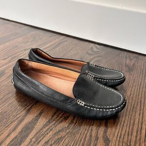 Sperry Black Leather Loafers